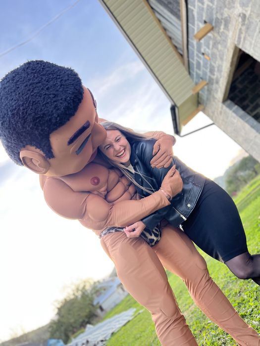 Чоловічий стриптиз.Жартівливий стриптизер.Аніматори