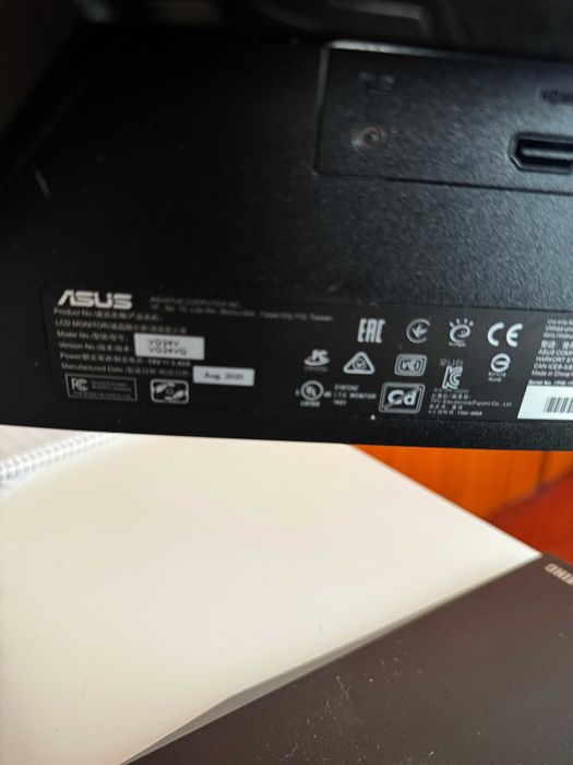 Monitor LCD Full HD Asus Tuf Gaming 23,6 polegadas (60cm) Curvo