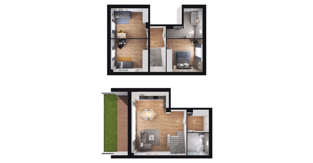 4-pokojowe mieszkanie 103m2 + ogródek