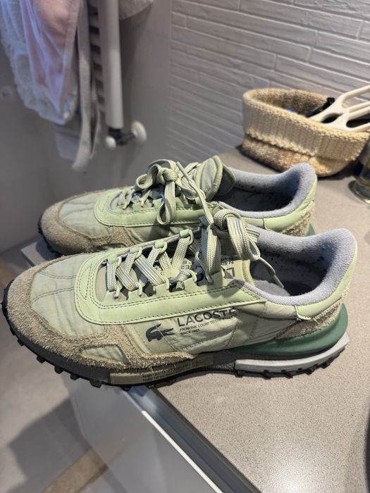 Tenis lacoste elite active c/novos usados 1 vez