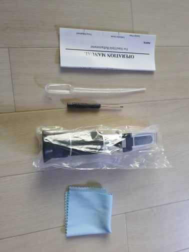 Рефрактометр RZ115 4 в 1 тест антифриз теплоносителя электролит AdBlue