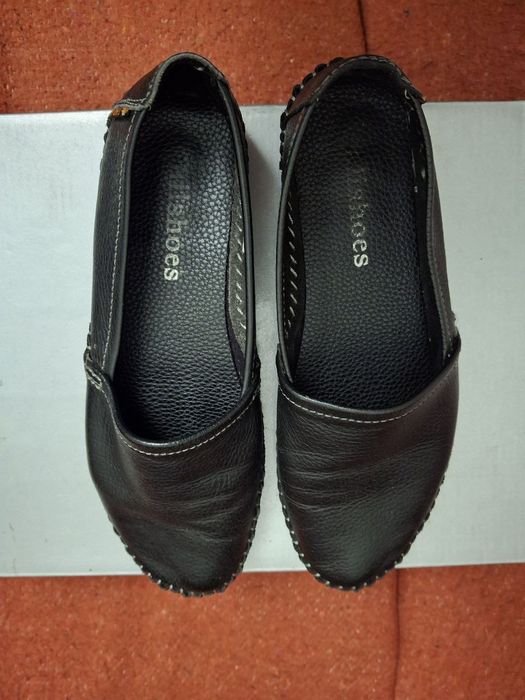 Жіночі тапочки (шкіра)