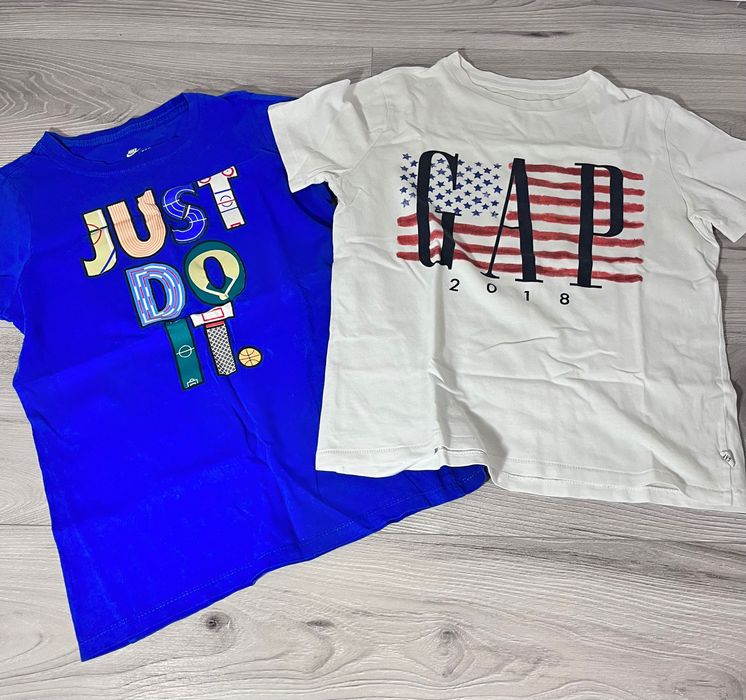 T-shirt Nike i GAP r. 128