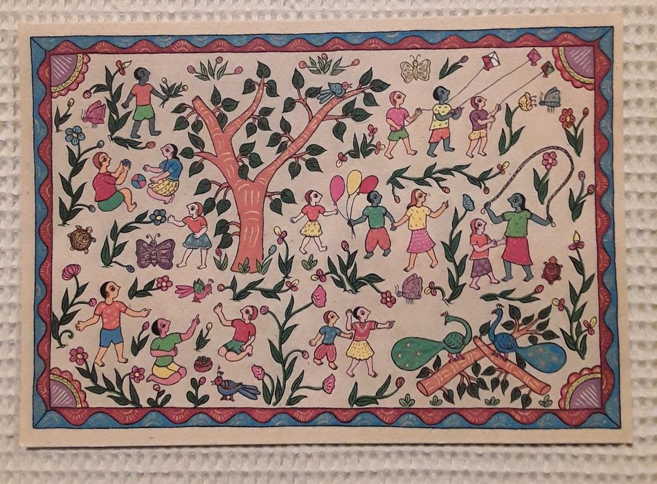 6 Postais UNICEF anos 90