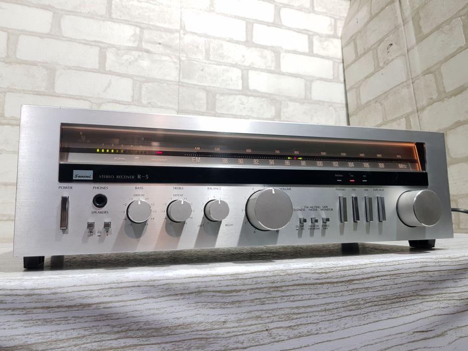 Стерео ресивер SANSUI R 5,*2x25 Вт, б/у з Німеччини