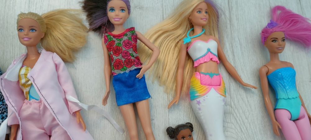 Lalki barbie 10 sztuk
