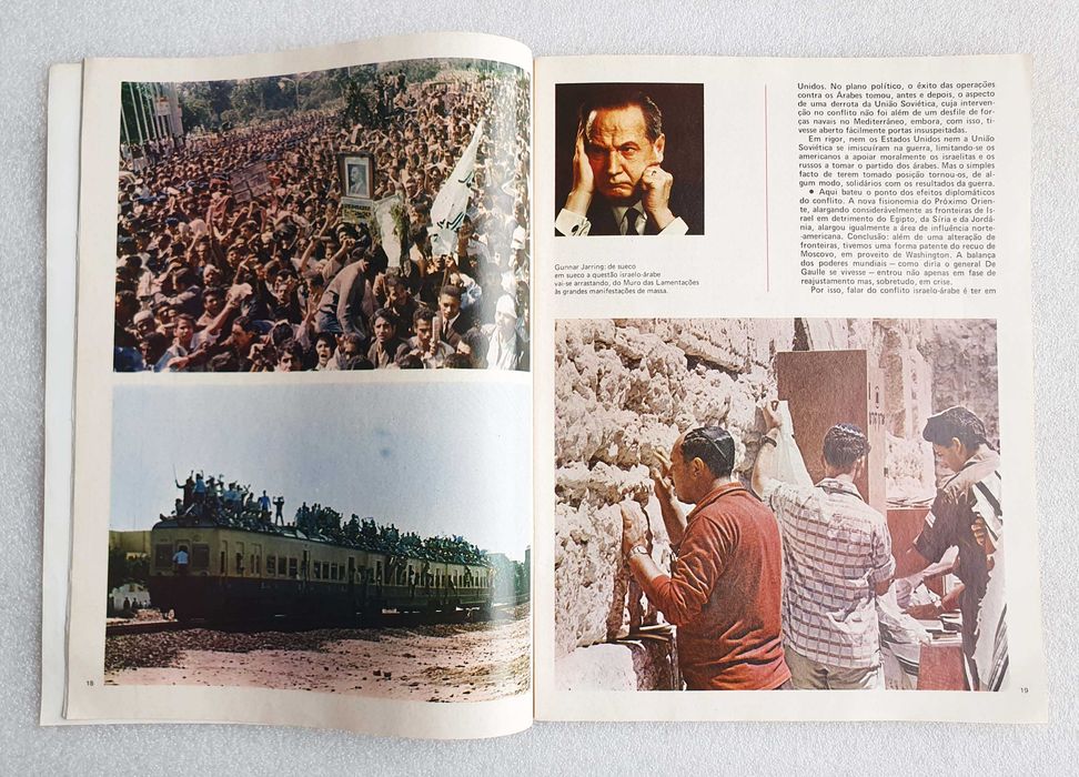 Antiga Revista Observador ~ " É CRIME SER JUDEU? " ~ 1971