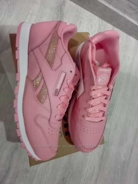 Кроссовки REEBOK Classik Leather оригинал 37-38р 23,5-24,5см
