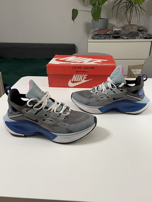 Buty Nike Signal D/ms/x r. 44,5 niebieskie używane odbiór Koszalin Air