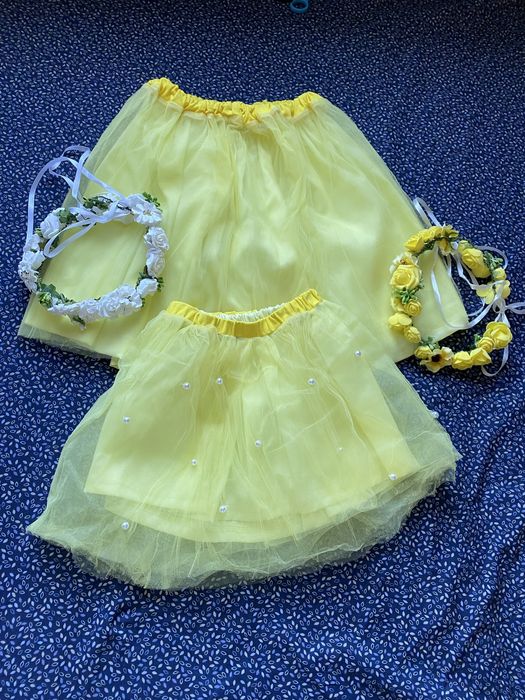 Komplet na sesję spódniczki S/98 + wianki