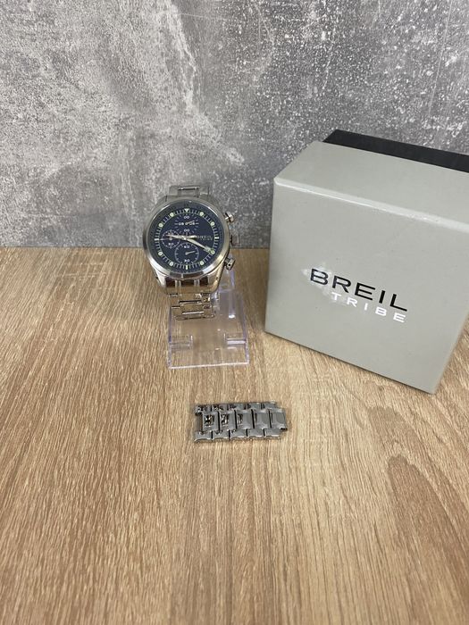 Zegarek męski Breil srebrny na  bransolecie EW0478