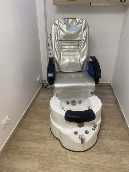 Fotel pedicure z hydromasażem