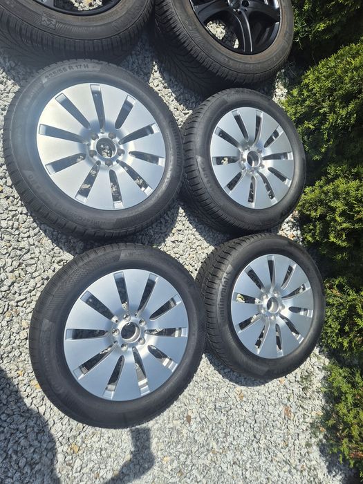 Kola felgi aluminiowe 17 Mercedes E-klasa W213 A212 5x112 7.5J Et40 225/55/17 continental ts850p 99%bieżnika demo orginal