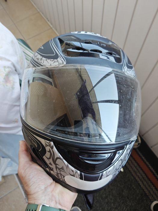 Kask TNT motocyklowy / rewer /hulajnoga