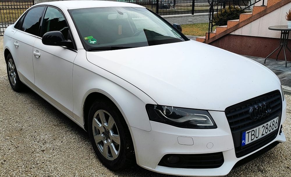 Audi A4 B8  Biały Mat