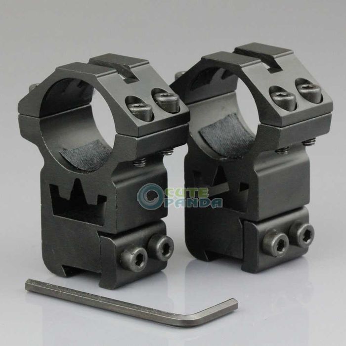 Mira telescópica, holográfica e a laser