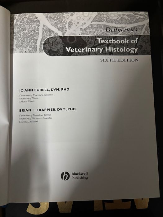 Textbook of Veterinary Histology
