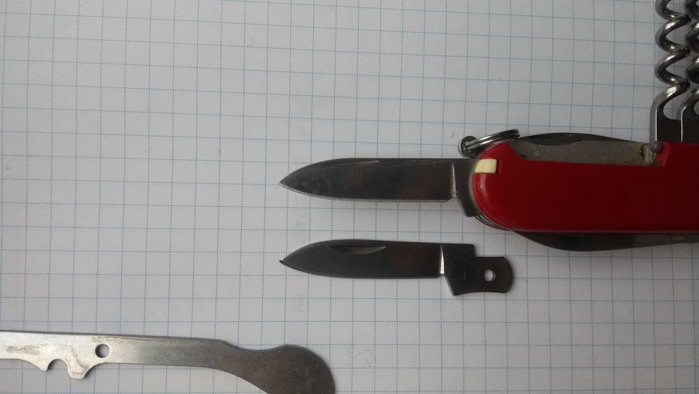 Запчасти на швейцарский нож 91 мм Victorinox Venger: 150 грн