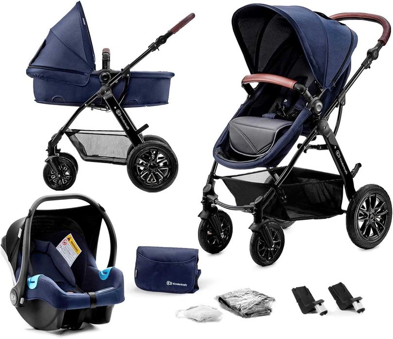 Kinderkraft Carrinho bebe - MOOV 3 em 1 - até  22 kg