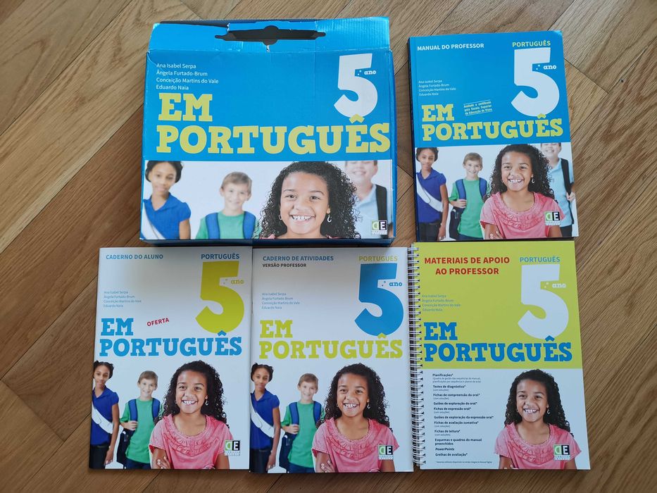 EM PORTUGUÊS 5 professor manuais
