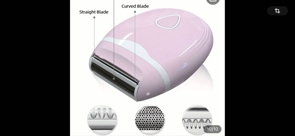 Продам епілятор рожевого кольору