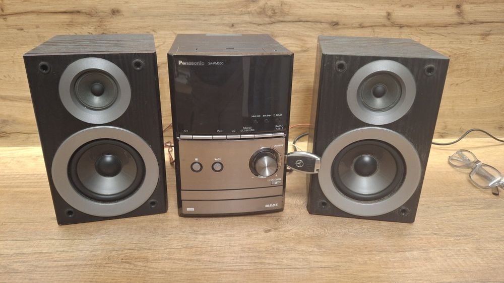 Panasonic wieża ,tuner,usb,cd