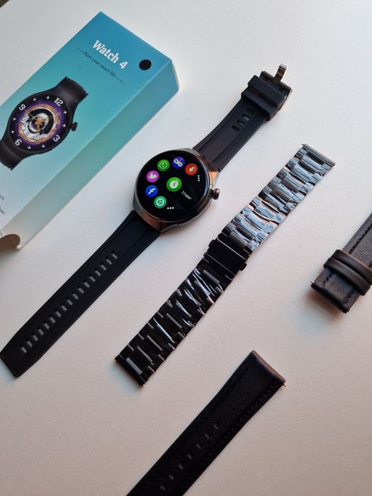 Watch GT5, smartwatch z 3 paskami, nowy