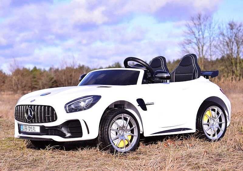BAWIBUS.PL Auto samochód na akumulator MERCEDES GTR 4x4 dla 2 dzieci