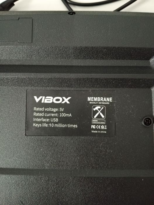 0: URGENTE Teclado Vibox gaming LED (como novo)