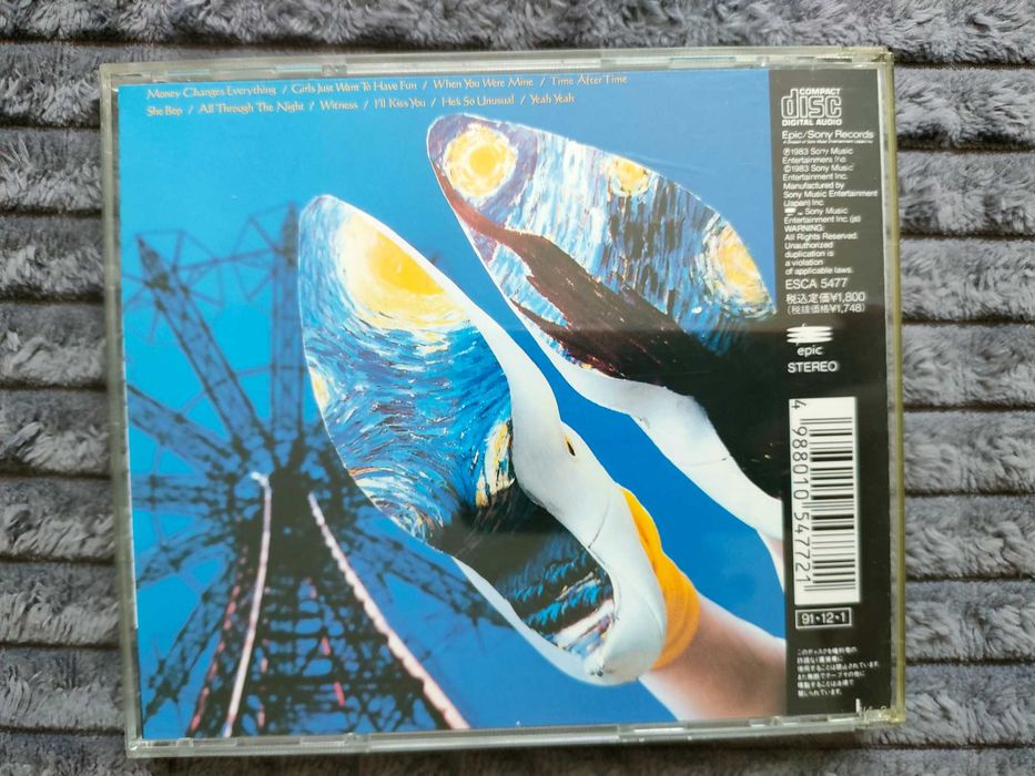 Cyndi Lauper - She'So Unusual  ( japan bez obi )
