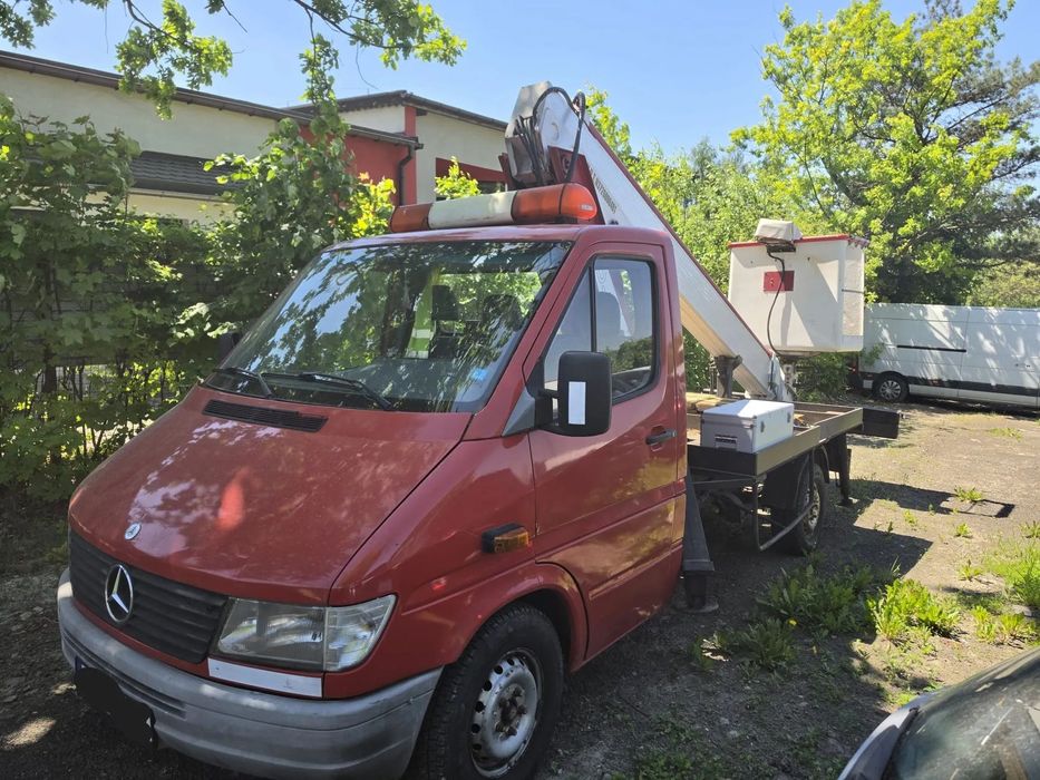 Mercedes-Benz SPRINTER  Podnośnik koszowy 16 m, UDT do 06.2027, po dużym serwisie, bez wkładu