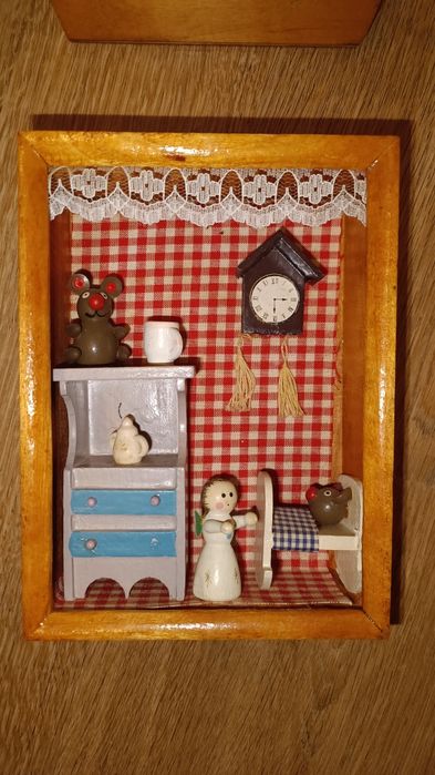 Conjunto quadros de miniaturas