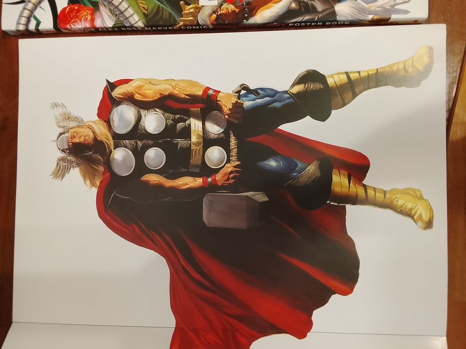 The Alex Ross Marvel Comics/Super Villains Poster Book гарний стан