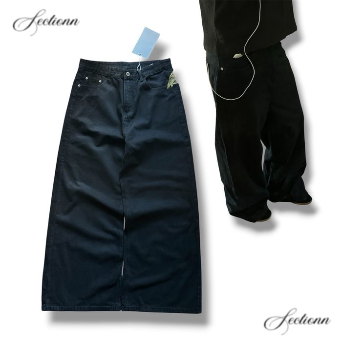 Baggy Opium Archive Black Jeans Racer Balenci Straight Jaded London Прямі Опіум Дуже Широкі Чорні Джинси Skater Sk8 Y2k Широкие Архив Черные Джинсы