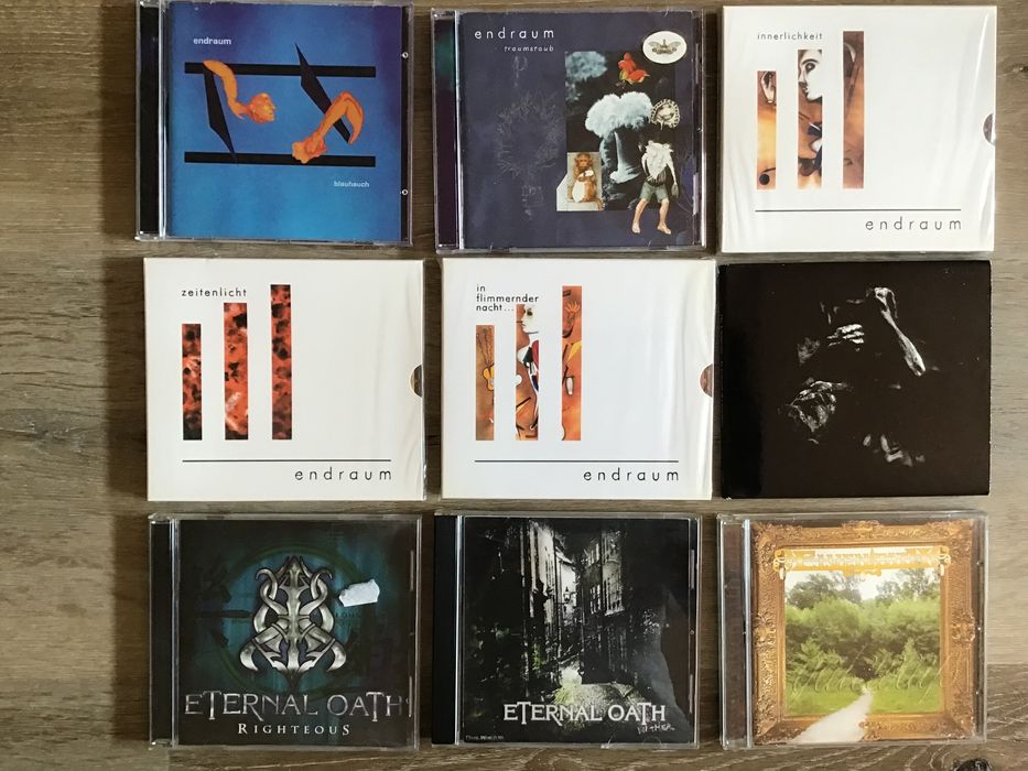 CDs vários metal rock pop letra E.   1,5€