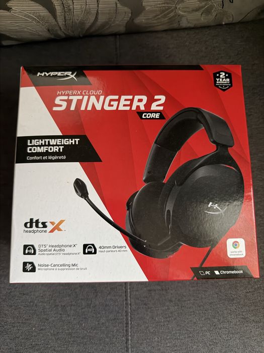 Игрові навкшники HyperX Cloud Stinger з мікрофоном
