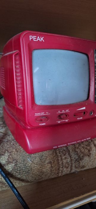 Vintage mini tv plus radio