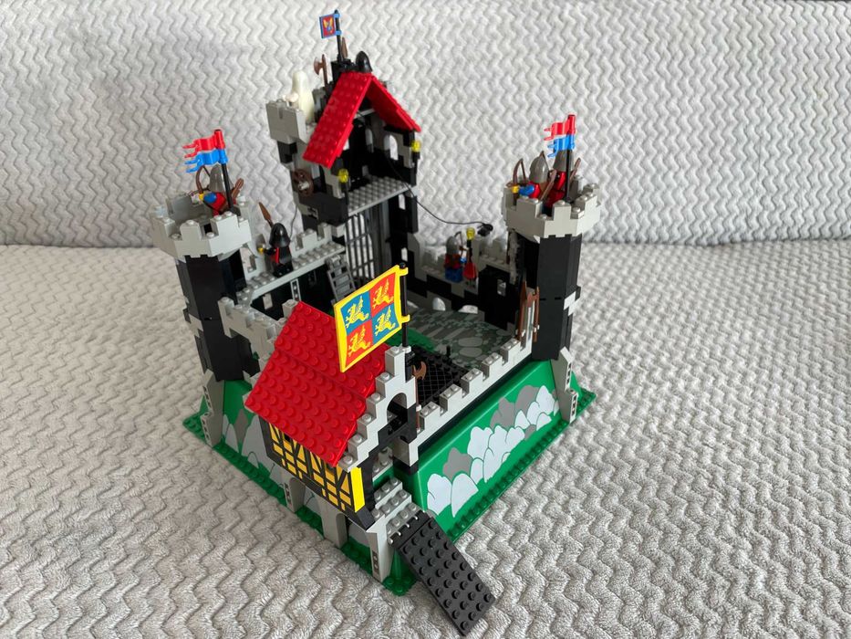 Lego 6086 Black Knight's Castle = kompletny 100% + dostawa za DARMO