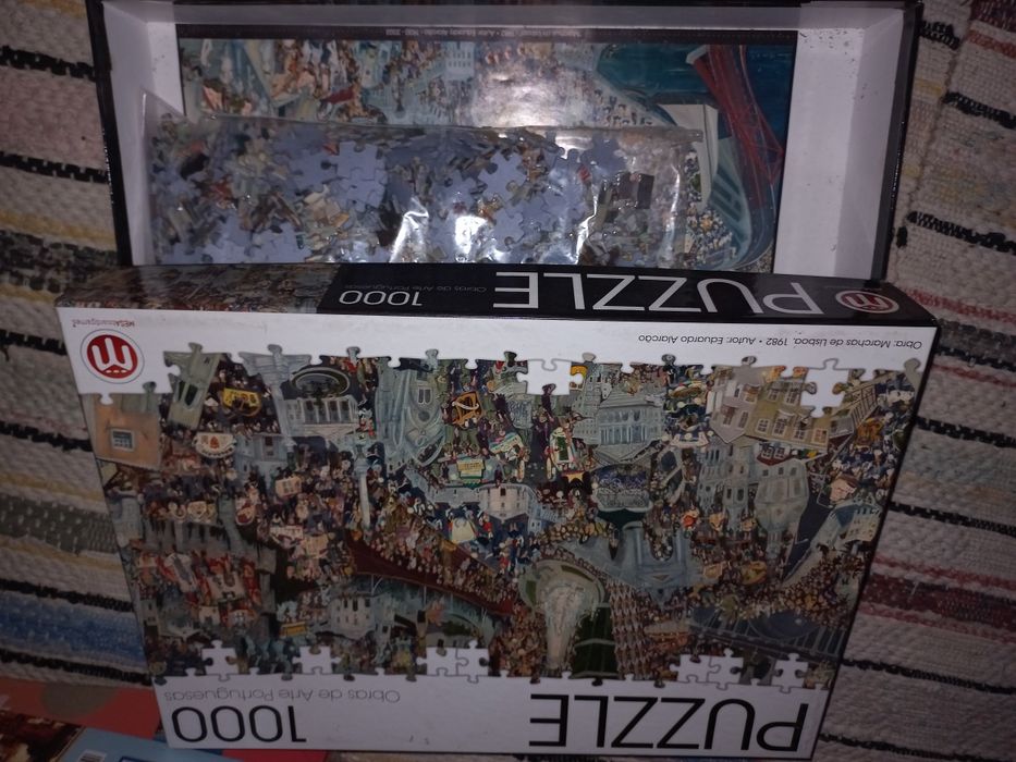 Puzzle 1000 peças [Na compra de 3 puzzles oferta de 1)