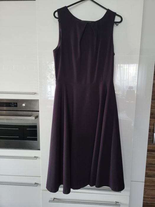 Śliwkowa/fioletową sukienka rozm 34/36