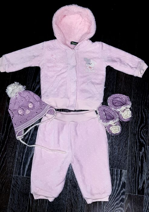 Куртка демисезонная,зимняя, пальто вязаное, костюм на девочку от 6 мес