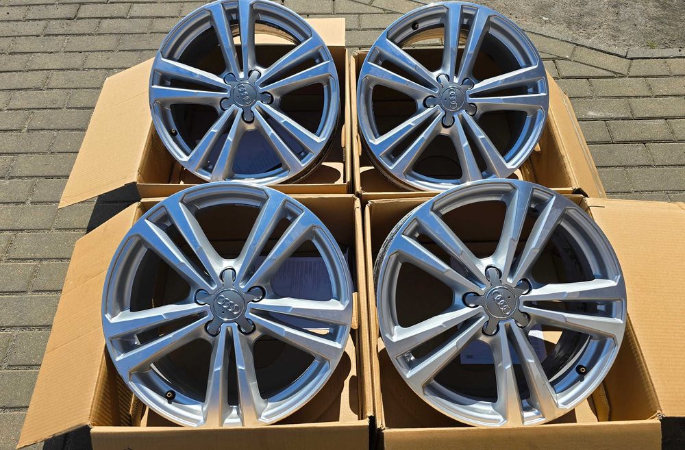 Felgi aluminiowe ,używane ,oryginalne aud a3 S line 18 cali 5 x112