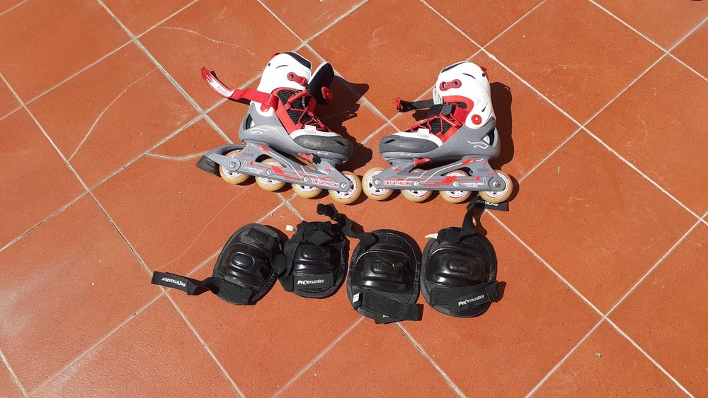 Patins em linha de criança