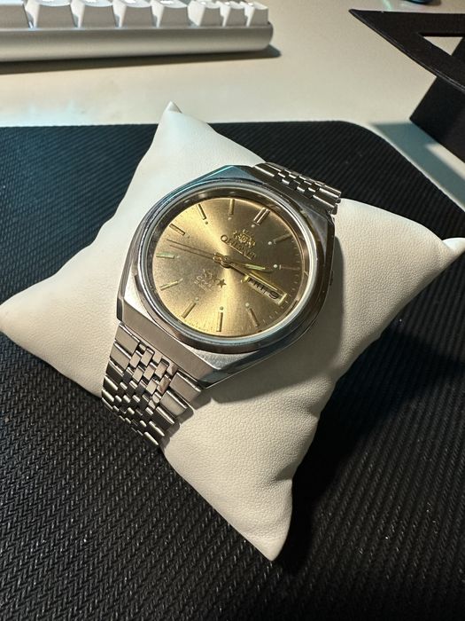 Часы Orient gold star 3 90й год выпуска
