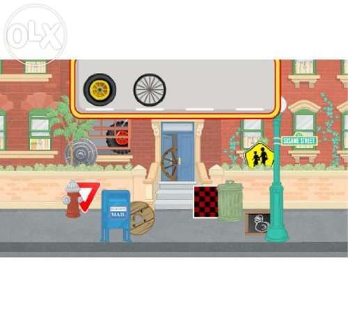 Jogo de aprendizagem de Ciências da Rua Sésamo - 3 a 5 anos