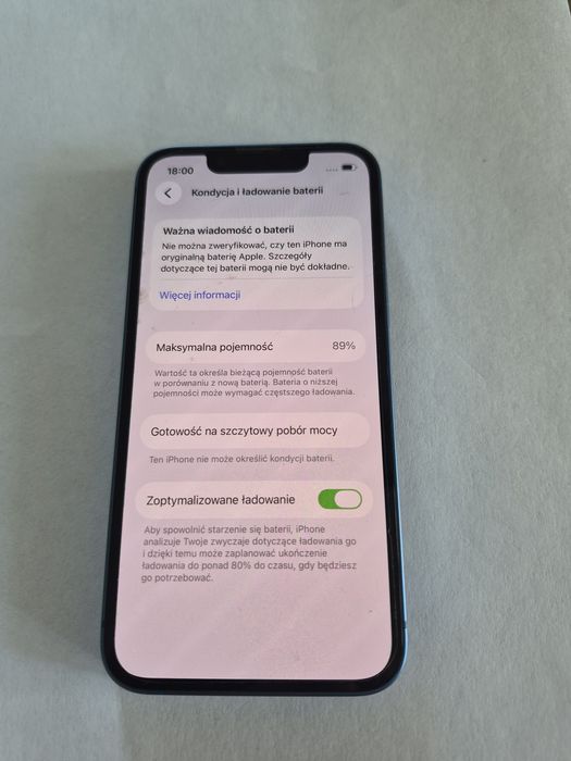 iPhone 13 mini niebieski