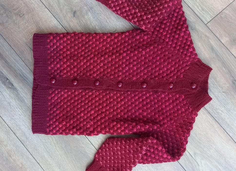 Бомбер ручної в'язки