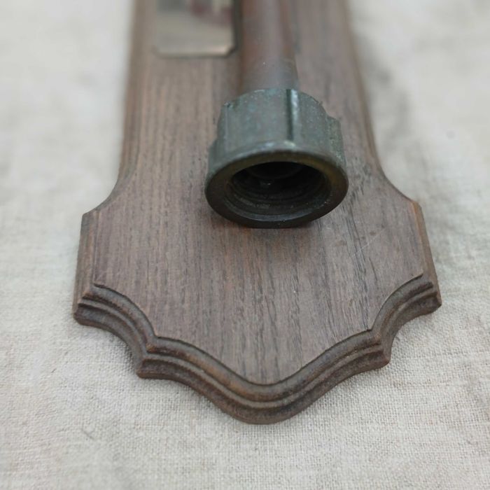 Straż pożarna prezent dla strażaka pamiątkowa stara prądownica