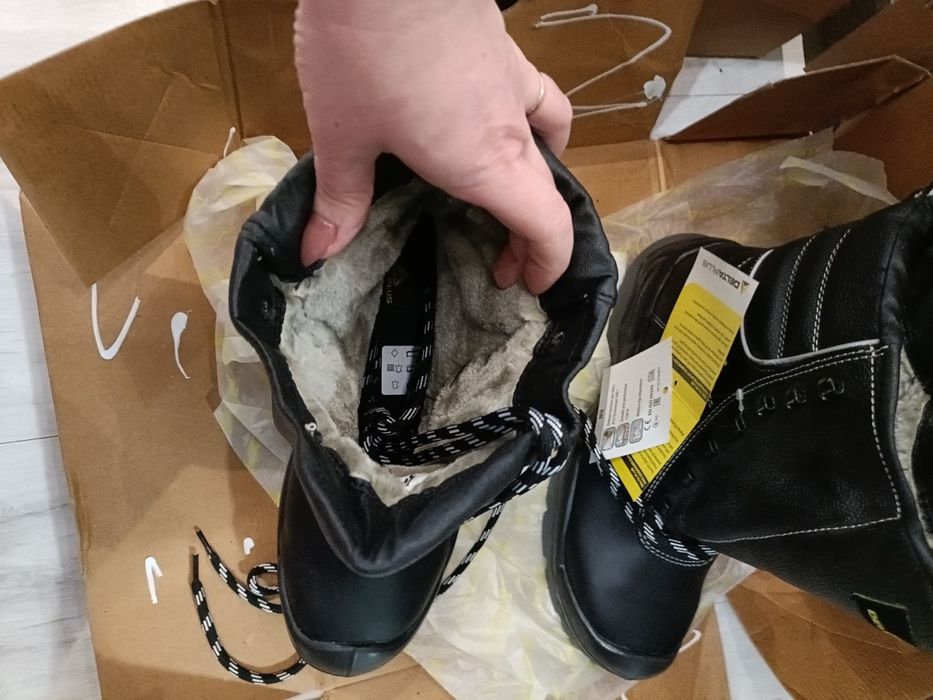 Buty robocze skórzane zimowe Delta Plus 41