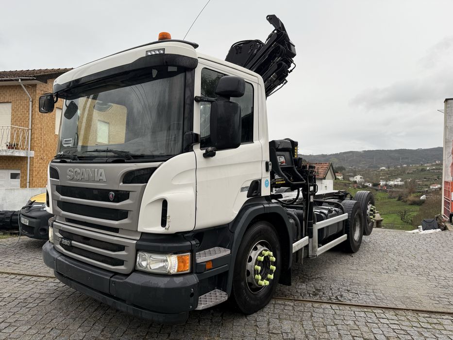 Scania c/grua hiab